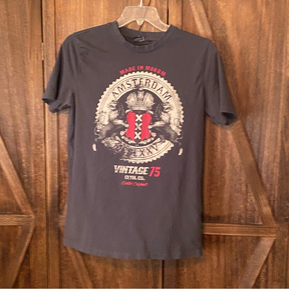 Fox Gray Amsterdam Graphic Tee